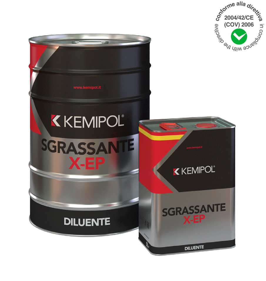 Diluente Sgrassante, rimozione di macchie resistenti, superfici metalliche e verniciate, evaporazione rapida.